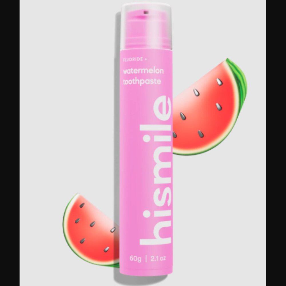 🔥3/$30 NEW & Sealed HiSmile Watermelon Toothpaste Full Size 60g